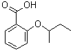 2-(1-Methylpropoxy)benzoic acid molecular structure (CAS 1042628-30-7)