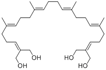 Tetrahydroxysqualene molecular structure (CAS 1043629-23-7)