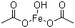 碱式醋酸铁分子结构 (CAS 10450-55-2)