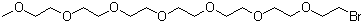 22-Bromo-2,5,8,11,14,17,20-heptaoxadocosane molecular structure (CAS 104518-25-4)