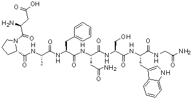 白细胞激肽 I分子结构 (CAS 104600-89-7)