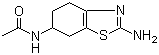 6-乙酰胺基-2-氨基-4,5,6,7-四氢苯并噻唑分子结构 (CAS 104617-51-8)