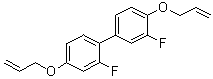 2,3'-二氟-4,4'-二(2-丙烯-1-基氧基)-1,1'-联苯分子结构 (CAS 1046758-92-2)