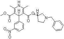 Barnidipine molecular structure (CAS 104713-75-9)