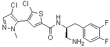 GSK 2110183分子结构 (CAS 1047634-63-8)
