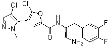 Uprosertib分子结构 (CAS 1047634-65-0)