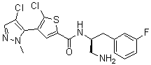 Afuresertib molecular structure (CAS 1047644-62-1)