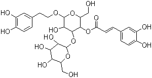 大车前苷分子结构 (CAS 104777-68-6)