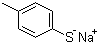 结构式 CAS# 10486-08-5, 4-甲基苯硫酚钠