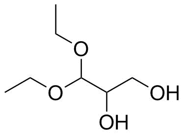 3,3-Diethoxy-1,2-propanediol molecular structure (CAS 10487-05-5)