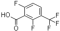 2,6-二氟-3-三氟甲基苯甲酸分子结构 (CAS 1048921-49-8)