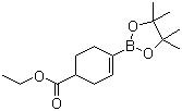 1-Ethoxycarbonylcyclohex-3-ene-4-boronic acid pinacol ester molecular structure (CAS 1049004-32-1)