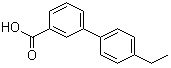4'-Ethyl-[1,1'-biphenyl]-3-carboxylic acid molecular structure (CAS 1049130-93-9)