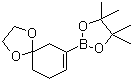 3-环己烯酮缩乙二醇-3-硼酸频哪醇酯分子结构 (CAS 1049730-46-2)