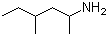 1,3-二甲基戊胺分子结构 (CAS 105-41-9)