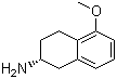 (R)-5-甲氧基-2-氨基四氢萘分子结构 (CAS 105086-92-8)