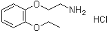 2-(2-乙氧基苯氧基)乙胺盐酸盐分子结构 (CAS 1051368-80-9)