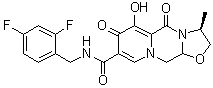 (3S,11aR)-N-[(2,4-二氟苯基)甲基]-2,3,5,7,11,11a-六氢-6-羟基-3-甲基-5,7-二氧代恶唑并[3,2-a]吡啶并[1,2-d]吡嗪-8-甲酰胺分子结构 (CAS 1051375-10-0)