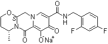 Dolutegravir sodium分子结构 (CAS 1051375-19-9)