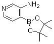 3-Aminopyridine-4-boronic acid pinacol ester molecular structure (CAS 1052714-68-7)
