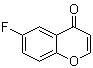 6-氟-4H-1-苯并吡喃-4-酮分子结构 (CAS 105300-38-7)