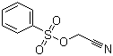 氰甲基苯磺酸酯分子结构 (CAS 10531-13-2)