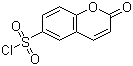 香豆素-6-磺酰氯分子结构 (CAS 10543-42-7)