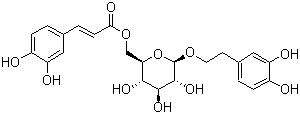 结构式 CAS# 105471-98-5, 木通苯乙醇苷 B