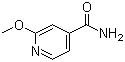 2-甲氧基异烟酰胺分子结构 (CAS 105612-50-8)