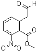 2-Nitro-6-(2-oxoethyl)benzoic acid methyl ester molecular structure (CAS 1056123-60-4)