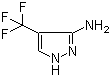 4-Trifluoromethyl-1H-pyrazol-3-amine molecular structure (CAS 1056139-87-7)
