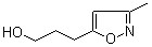 structure of CAS# 105658-49-9, 3-(3-Methylisoxazol-5-yl)propan-1-ol