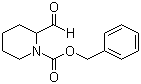 1-Cbz-2-哌啶甲醛分子结构 (CAS 105706-76-1)