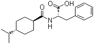 Nateglinide molecular structure (CAS 105816-04-4)