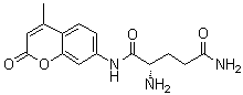 (2S)-2-Amino-N1-(4-methyl-2-oxo-2H-1-benzopyran-7-yl)pentanediamide molecular structure (CAS 105888-45-7)