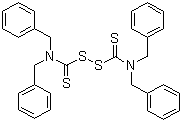 二硫化四苄基秋兰姆分子结构 (CAS 10591-85-2)