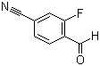2-Fluoro-4-cyanobenzaldehyde molecular structure (CAS 105942-10-7)