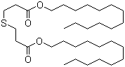 3,3'-硫代双丙酸双十三烷基酯分子结构 (CAS 10595-72-9)