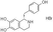 (S)-(-)-Norcoclaurine hydrobromide molecular structure (CAS 105990-27-0)