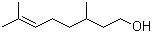 香茅醇分子结构 (CAS 106-22-9)