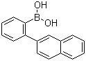 B-[2-(2-Naphthalenyl)phenyl]boronic acid molecular structure (CAS 1061350-97-7)
