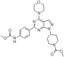 WYE 354分子结构 (CAS 1062169-56-5)