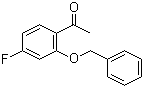 1-[4-氟-2-(苯基甲氧基)苯基]乙酮分子结构 (CAS 106245-03-8)