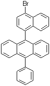 9-(4-Bromo-1-naphthalenyl)-10-phenylanthracene molecular structure (CAS 1062556-32-4)