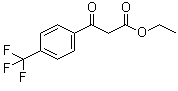 beta-氧代-4-(三氟甲基)苯丙酸乙酯分子结构 (CAS 106263-53-0)