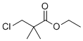 3-Chloro-2,2-dimethyl-propanoic acid ethyl ester molecular structure (CAS 106315-37-1)