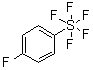 4-Fluoro(pentafluorosulfanyl)benzene molecular structure (CAS 1063625-86-4)
