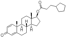 宝丹酮环戊丙酸酯分子结构 (CAS 106505-90-2)
