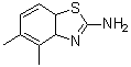3a,7a-Dihydro-4,5-dimethyl-2-benzothiazolamine molecular structure (CAS 1065074-59-0)
