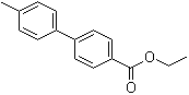 4'-甲基联苯-4-羧酸乙酯分子结构 (CAS 106508-97-8)
